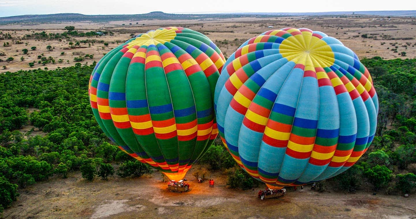 Hot Air Balloon Safaris in Maasai Mara National Reserve